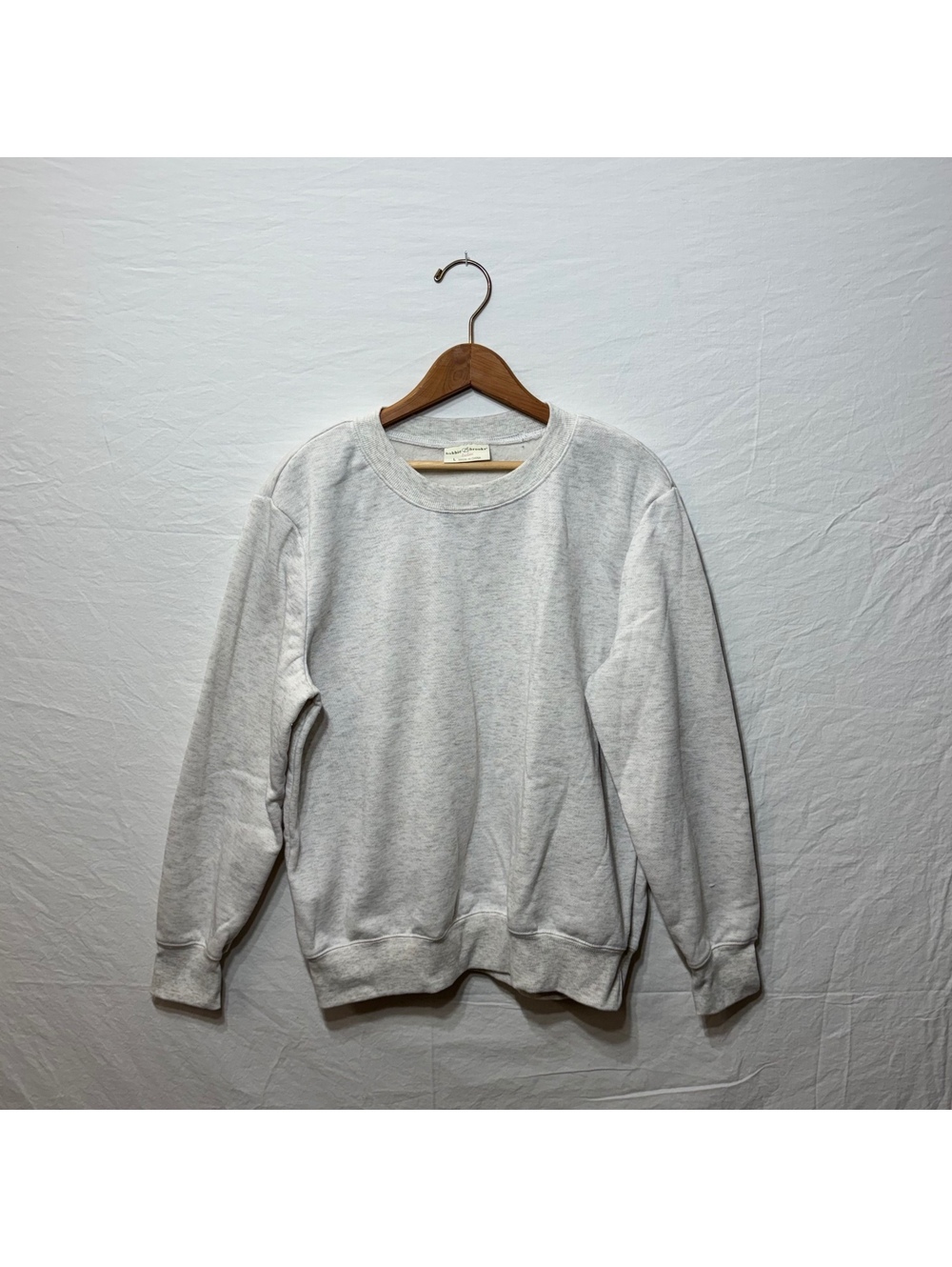 Bobbie Brooks Oatmeal Heather Sweatshirt Women's L